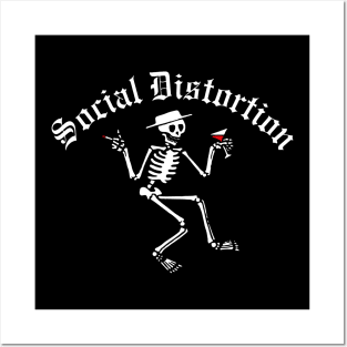 Social Distortion Skelly Posters and Art